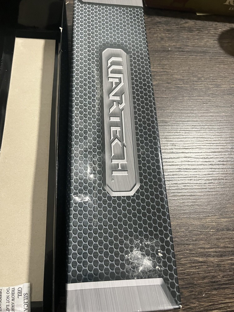 WARTECH HWT101B Fixed Blade Bowie Tactical Serrated