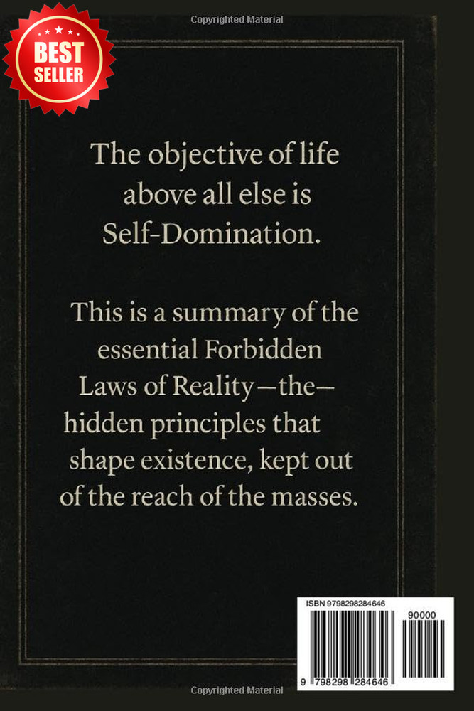 SUMMARY, the FORBIDDEN LAWS of REALITY PAPERBACK