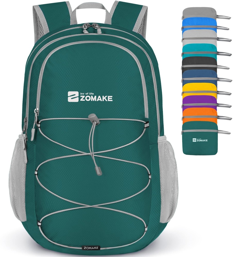 ZOMAKE Lightweight Packable Backpack 28L, Foldable Backpacks Water ... Fast Ship