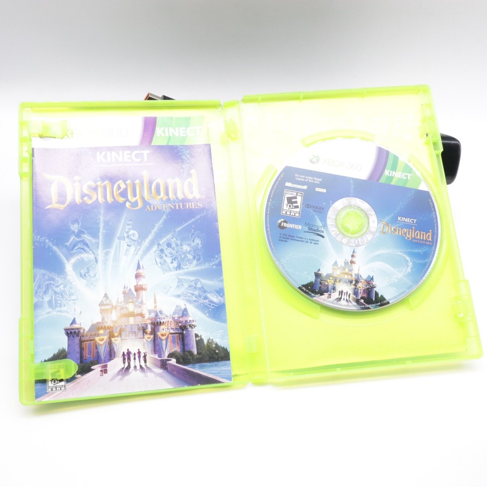 Microsoft XBOX 360 Kinect Sensor Model 1414 & DISNEYLAND ADVENTURES!