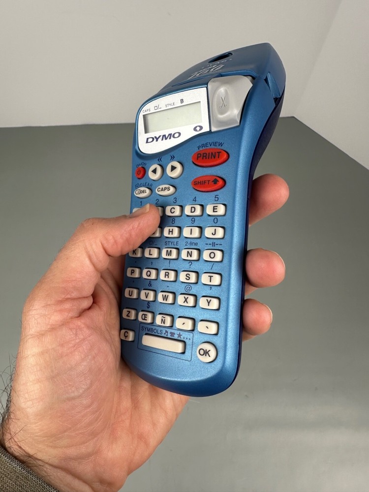 Dymo Letratag Handheld Thermal Label Maker Works