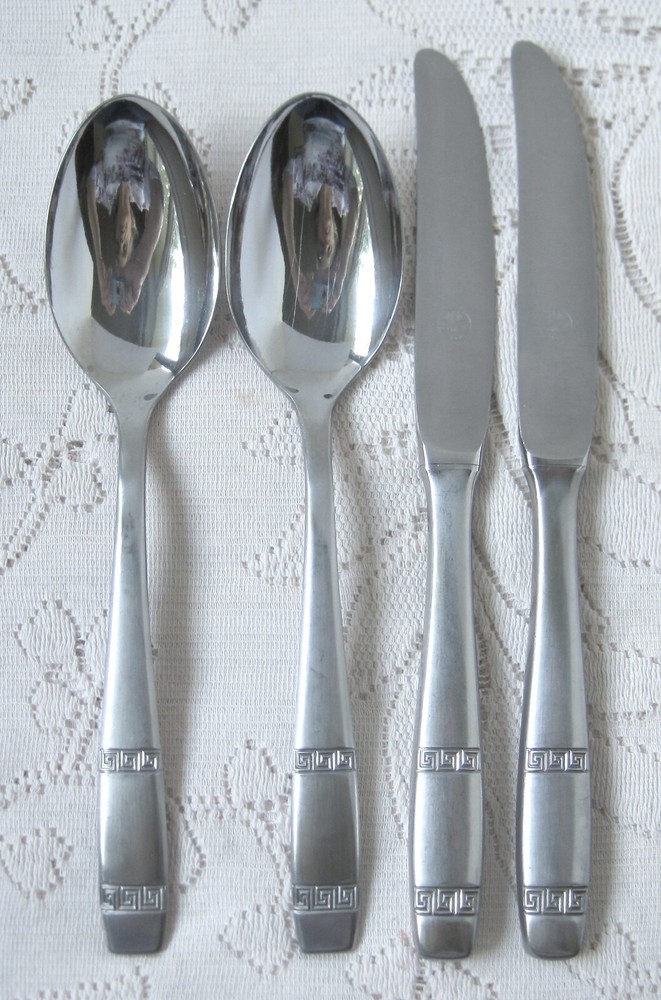 Cathedral Stainless Flatware Lot CAD2 16 Pieces