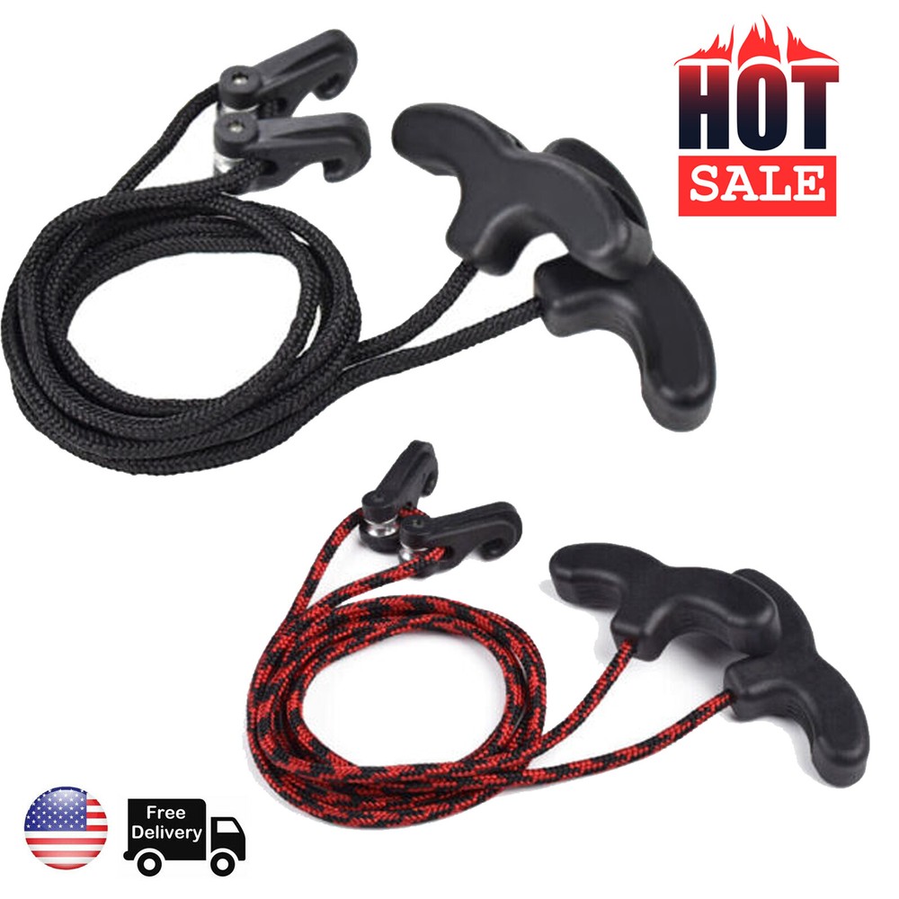 Archery Crossbow Cocking Device Cross Bows Cocker Rope Double Handle Strings Aid
