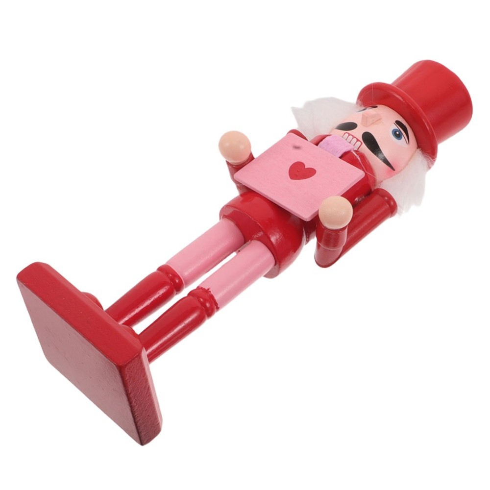 Valentine's Day Nutcracker Traditional Soldier Decor Decorations