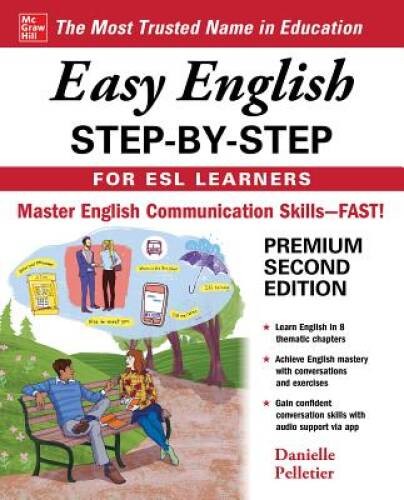 Easy English Step-by-Step for ESL Learners, Second Edition - Paperback - GOOD