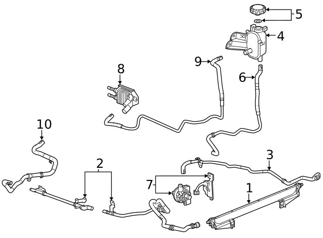 Genuine GM Reservoir Cap 13558569