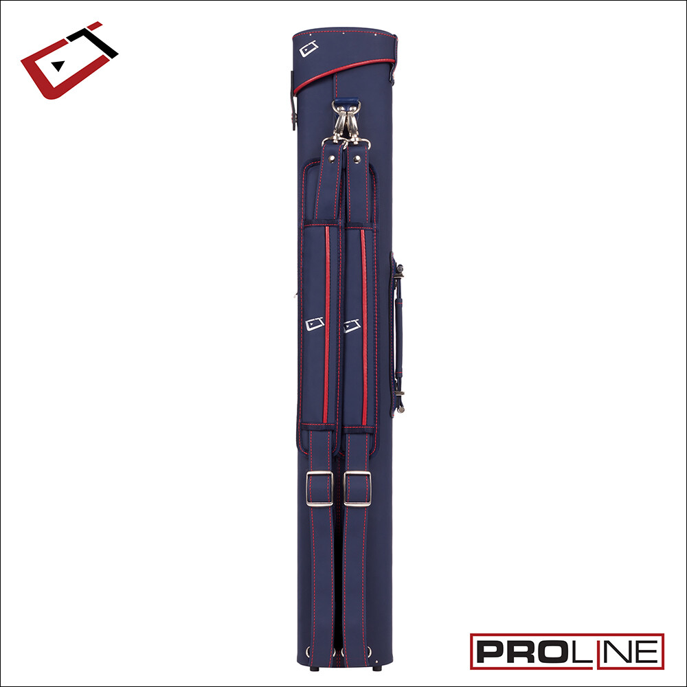 Cuetec Pro Line Navy 2x4 Hard Pool Cue Case