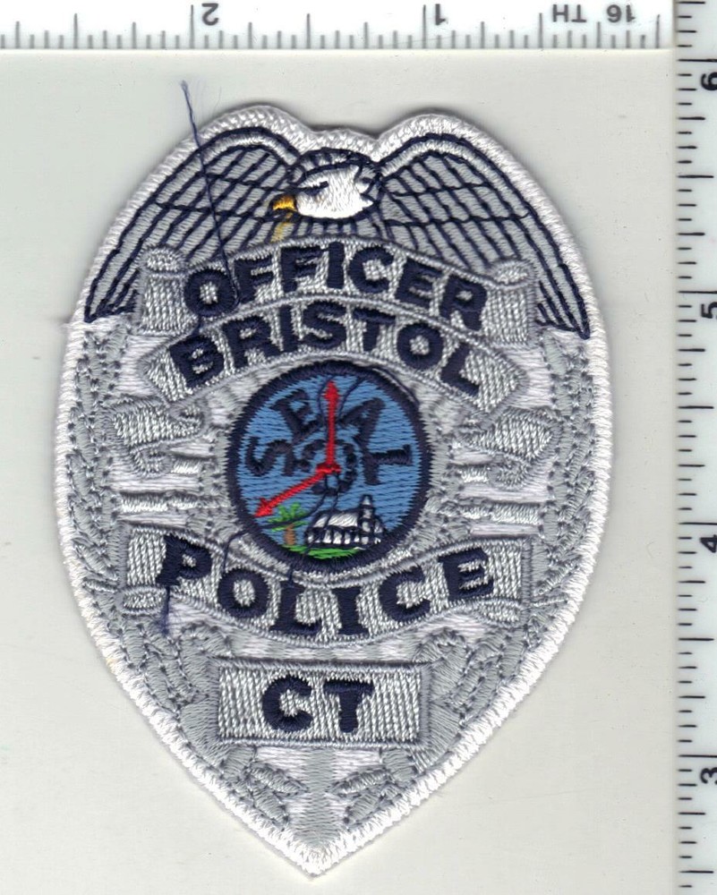 Bristol Police (Connecticut) 1st Issue Cap/Hat Patch