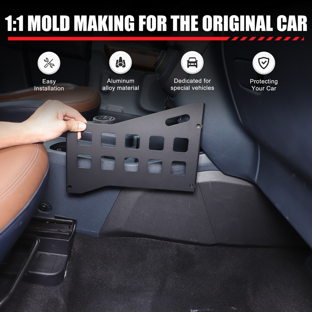 Interior Storage Molle Panel Center Console Organizer For Ford Maverick 2022+