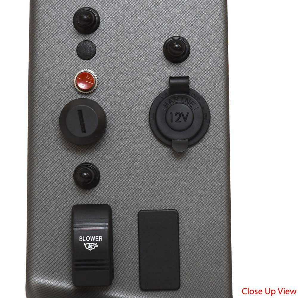 Larson Boat Dash Panel Kit 5766677 | LXH 189 IO Gray (5PC)