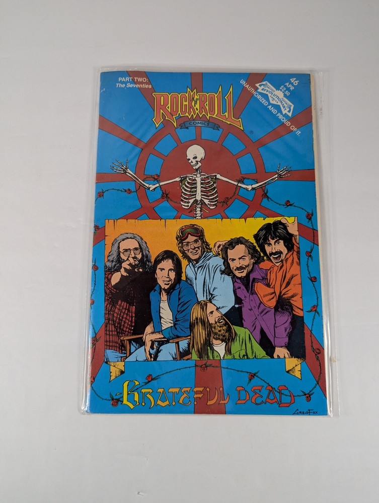 GRATEFUL DEAD Comics Rock n Roll 45 46 47 FULL SET