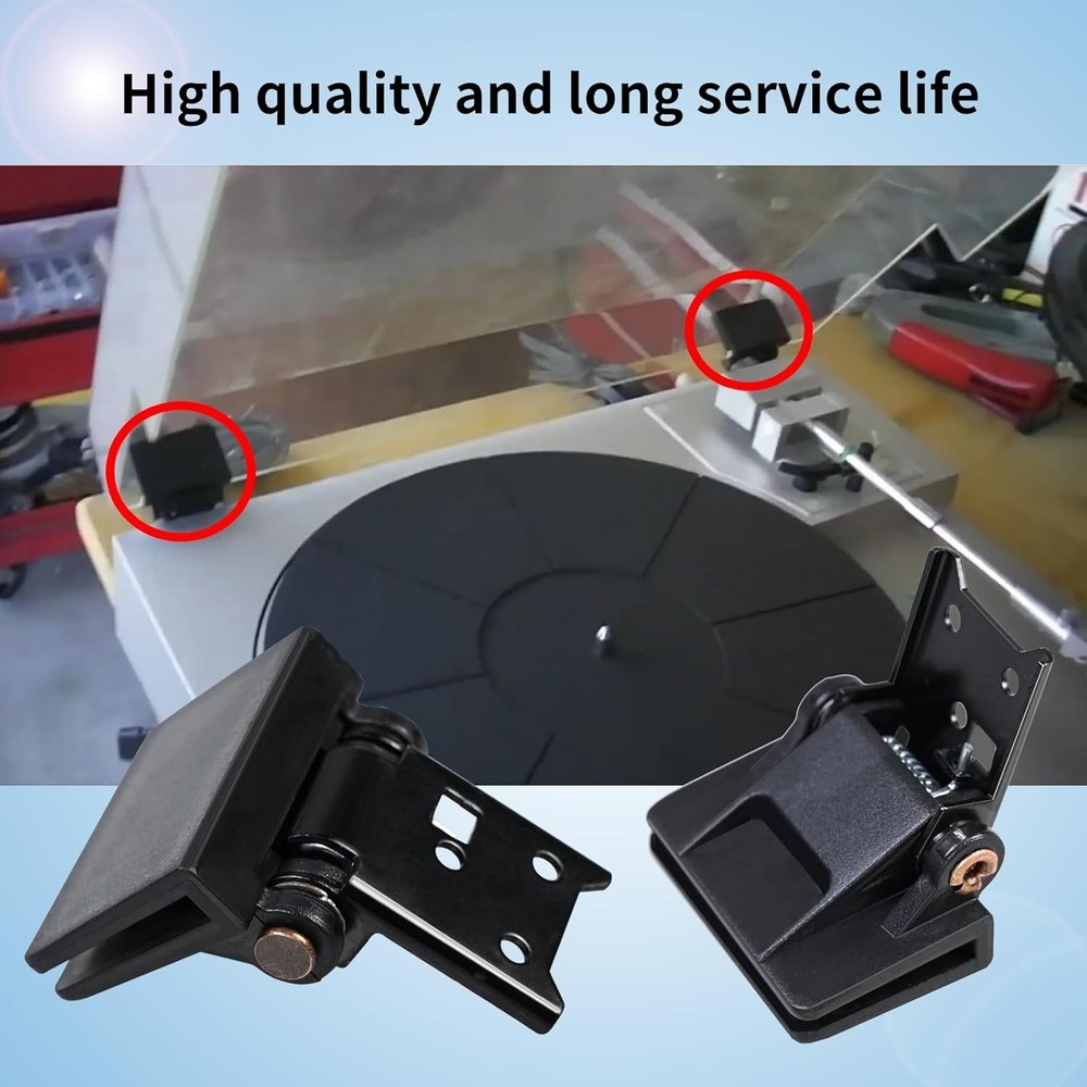 Dust Cover Hinge for Various Turntable Models - Easy Installation