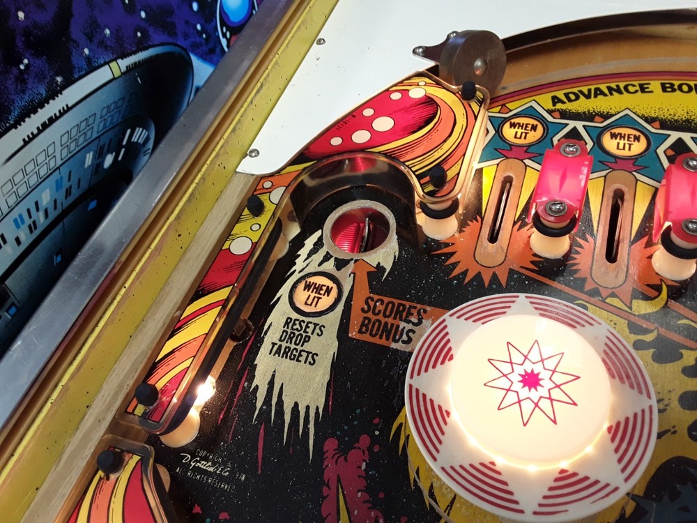 Solar Ride by Gottlieb Pinball Machine