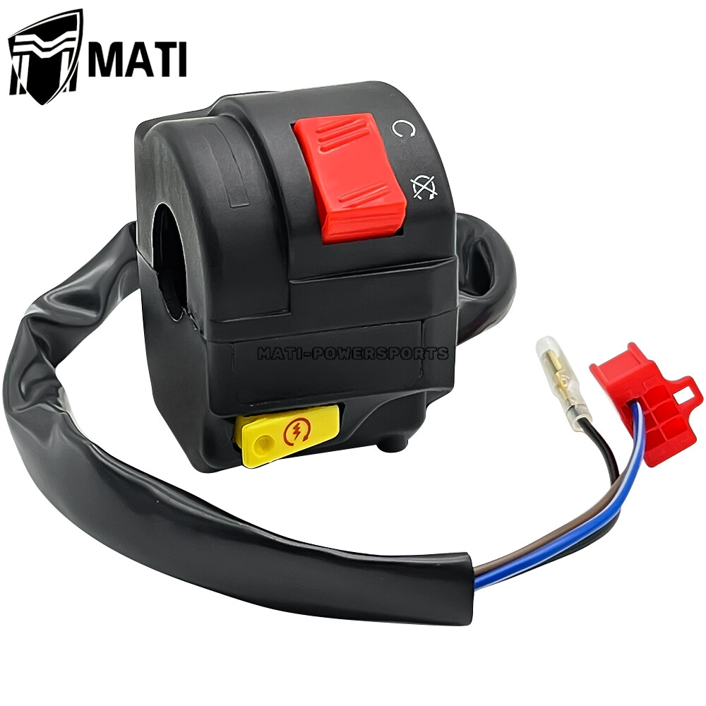 Left Handlebar Start Kill Switch Headlight for Polaris Scrambler 50 90 2002