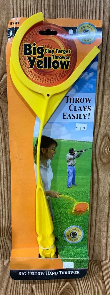 Do All Outdoors Big Yellow Hand Thrower