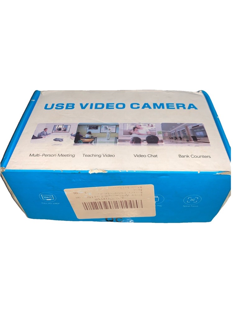 1080P Webcam,Live Streaming Web Camera with Stereo Microphone, Desktop or Lap...