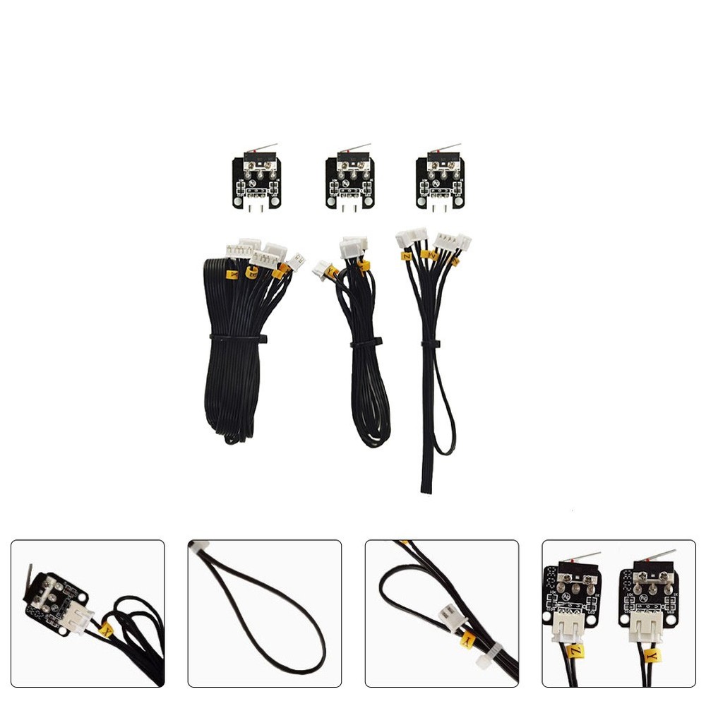 1 Set 3D Printer Stepper Motor and Limited Cable with