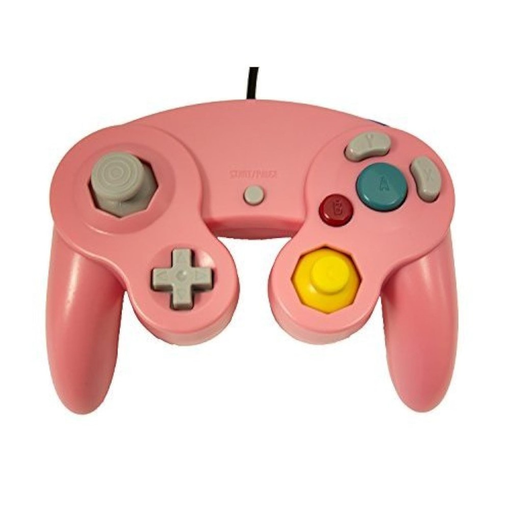 Generic Pink Controller For GameCube Gamepad Gamecube