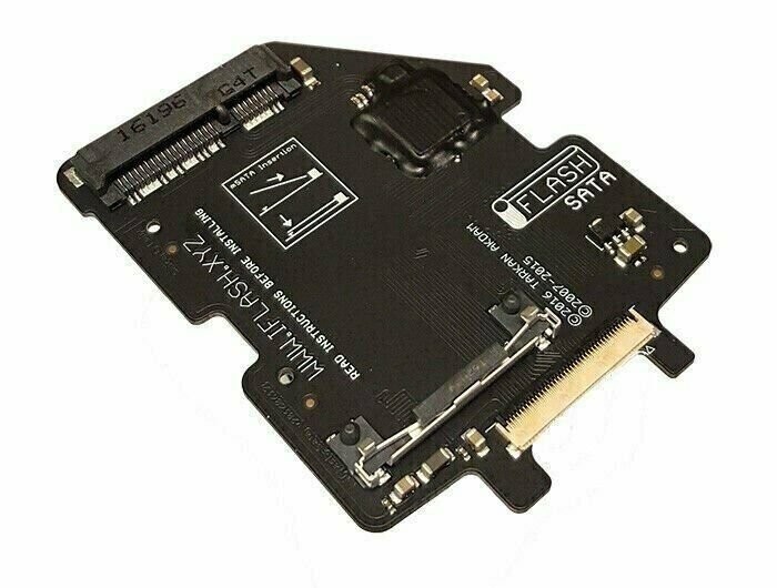 iFlash Sata mSata Adapter for Apple iPod Video Classic 5 6 7 Solid State SSD
