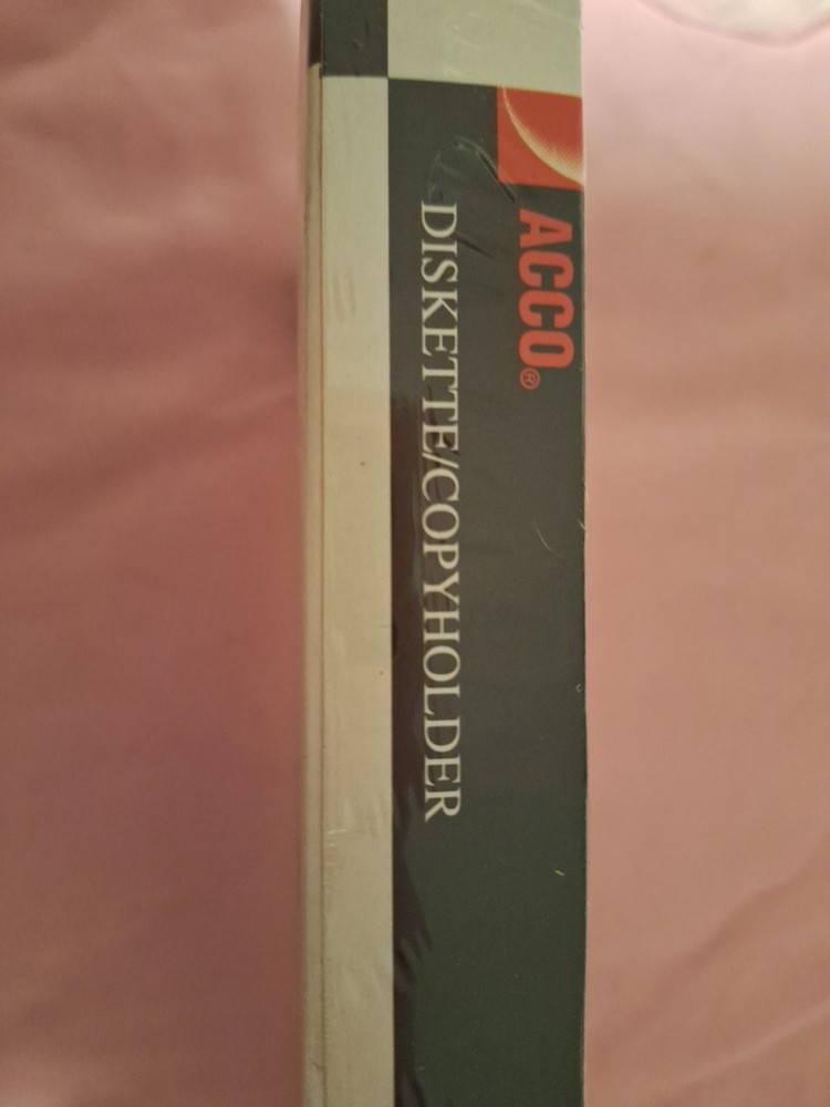 ACCO 1993 Diskette/Copyholder. New Sealed