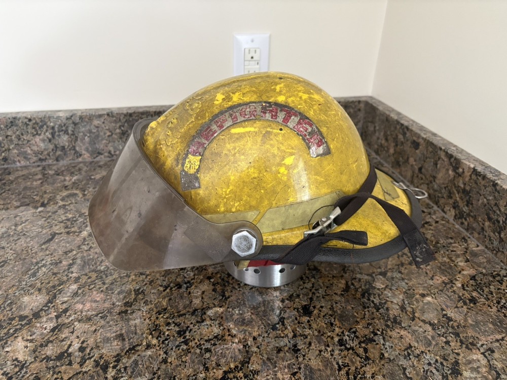 Bullard Firedome FX/PX Fire Helmet/Face Shield Yellow