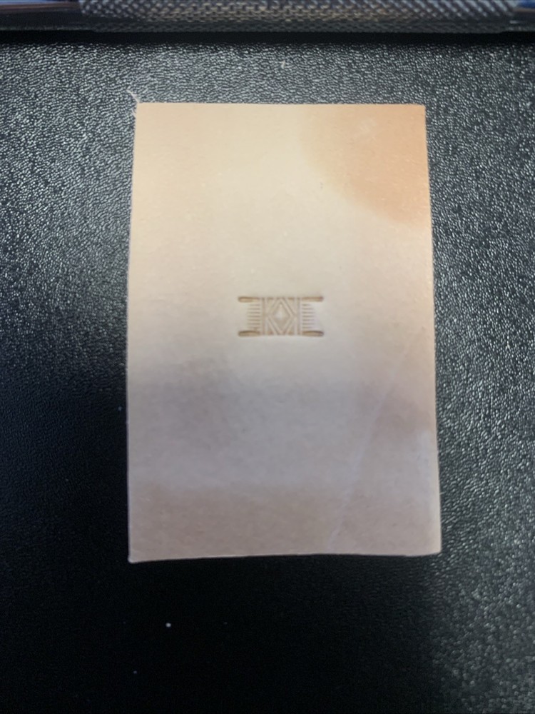 Diamond Weave Texture Leather Stamp