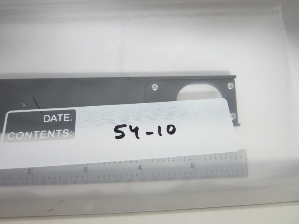 OLYMPUS MICROSCOPE SLIDE AH2-SLM40 FILTER OPTICS BIN#54-10