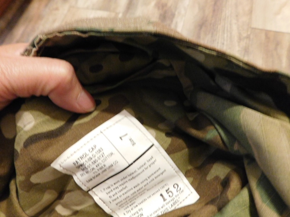 US ARMY MULTICAM PATROL CAP SIZE 7 NEW