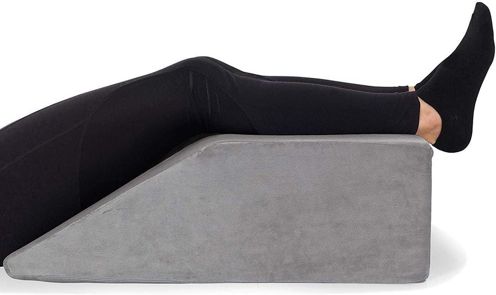 Soft Elevating Memory Foam Pillow - Leg & Foot Support for Enhanced Circulation