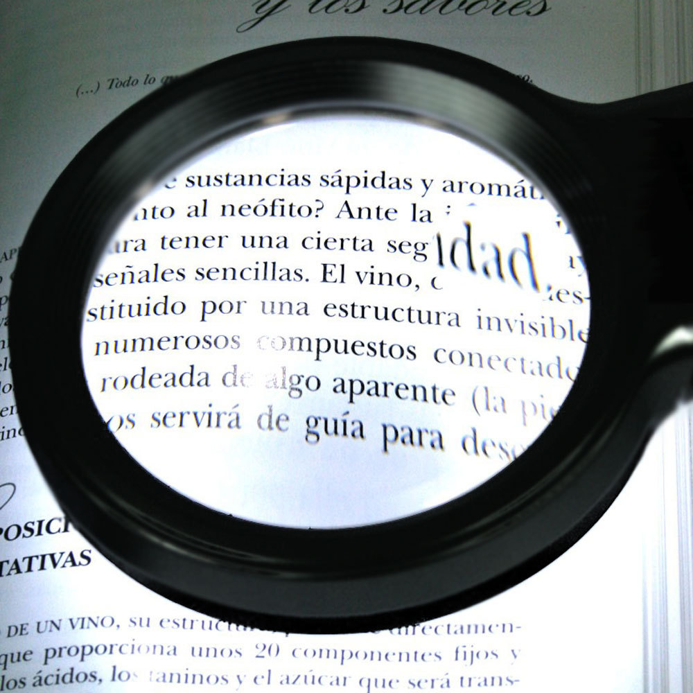 3X Magnifiers Magnifying Glass with LED Lights for Reading & Low Vision - 2 Pack