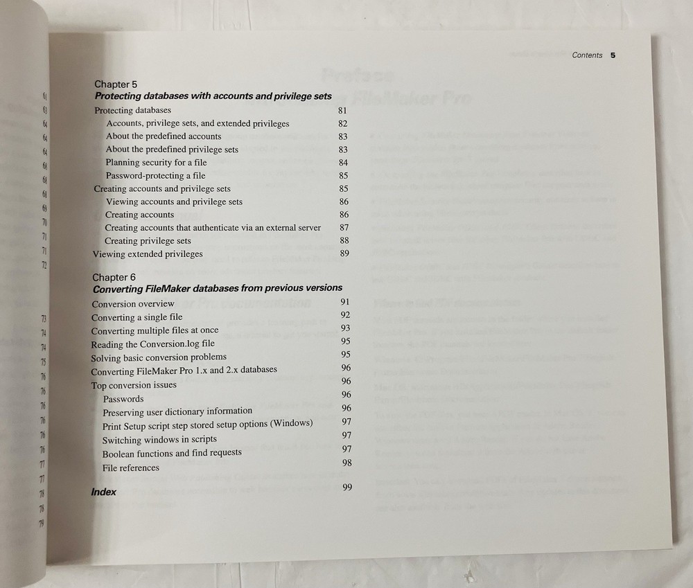 File Maker Pro 7 Getting Started Guide | Vintage User Manual Only | No Software