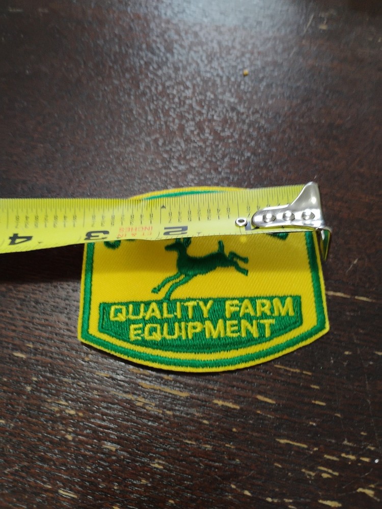 🚜🚜 New John Deere Embroidered Iron On Patch Free Shipping