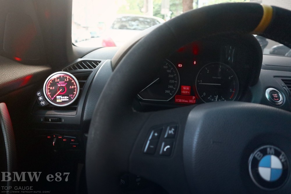 Air Vent Gauge Pod, 52 mm and 60 mm fits BMW E81 E82 E87 E88