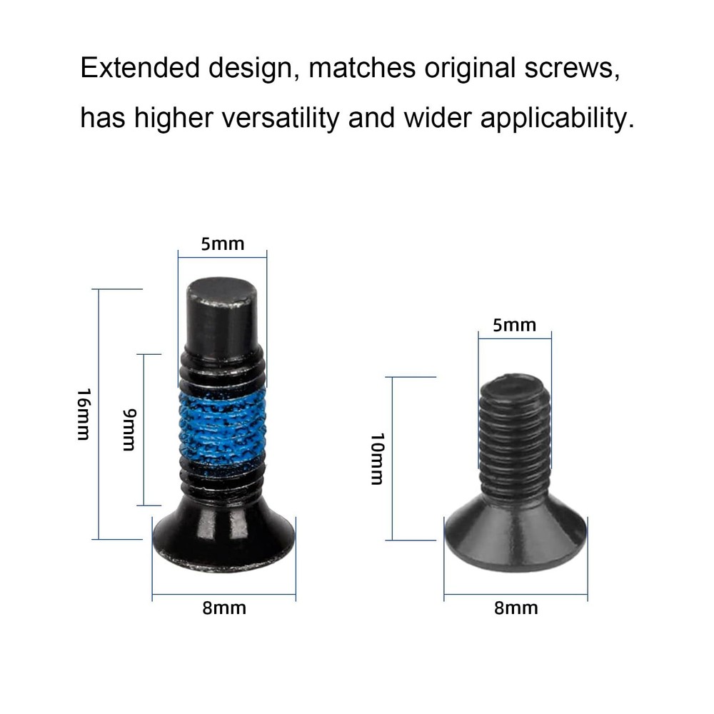 Scooter Forehead Screw Accessories - Carbon Steel Fixed Screw KIT