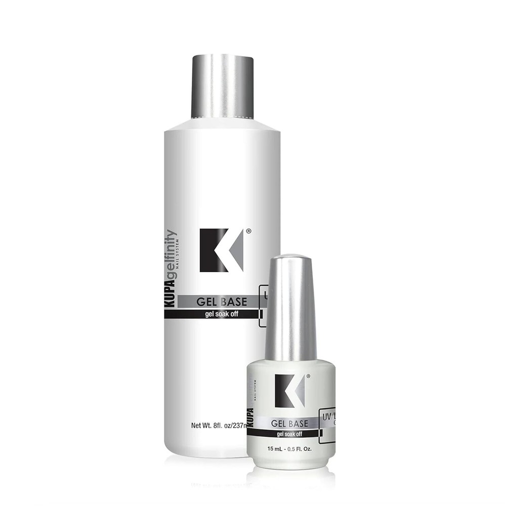 KUPA GelFinity Gel Basecoat Bundle 8oz+0.5oz