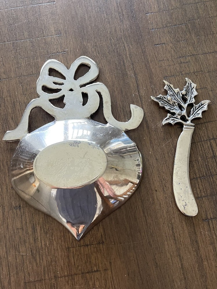 Star Home Silver Ornament Dip Dish Set