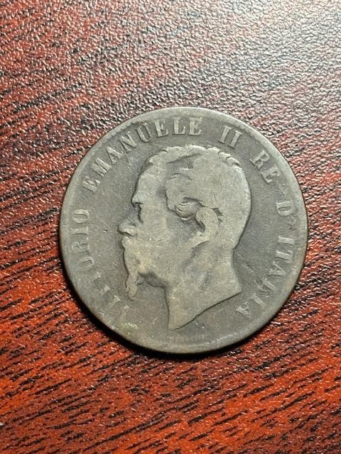 1867 Italy 10 Centesimi