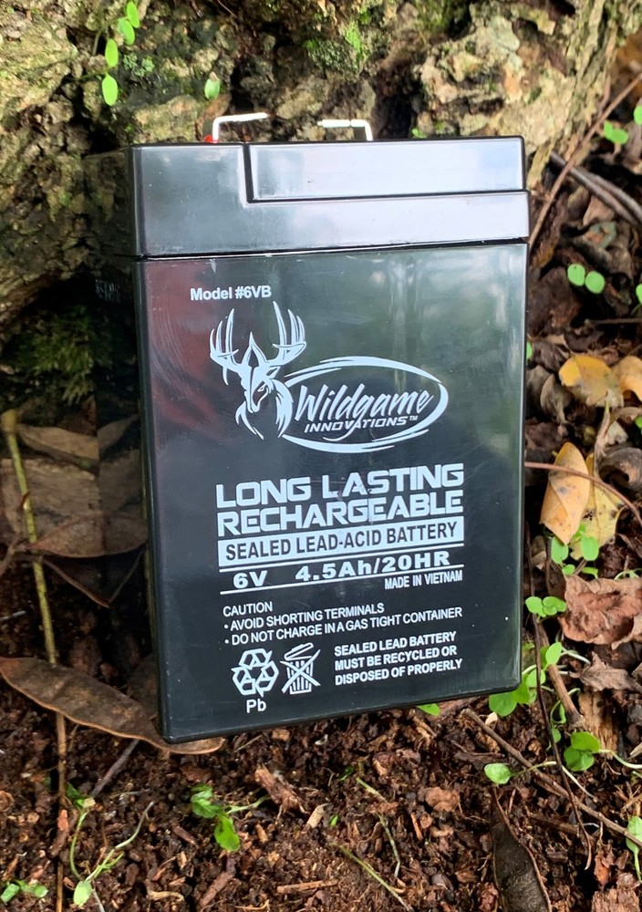 Rechargeable Battery for Game Feeders