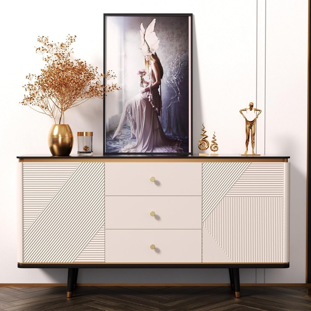 Rergy 10 Pack Knurled Matte Gold Cabinet Knobs Brushed Brass Drawer Pulls Rou...