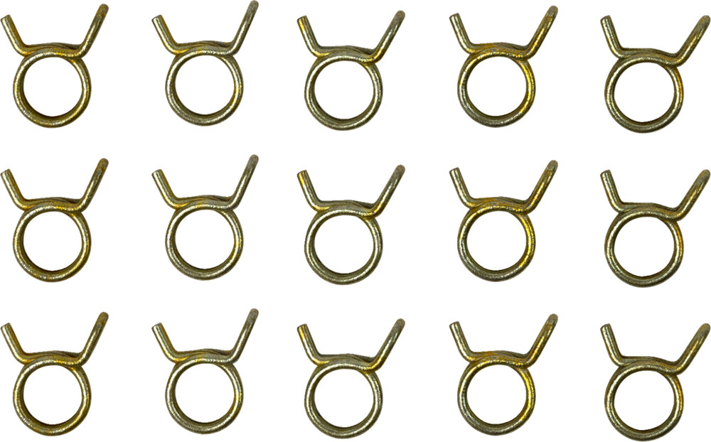 HELIX 111-1380 Self-Tensioning Double Wire Hose Clamp 3/8 Inch 15 Pack