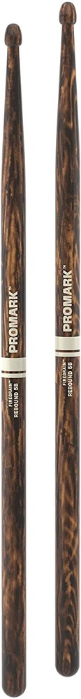 6 Pack Promark 5B Drumsticks FireGrain Rebound Acorn Tip Drum Sticks
