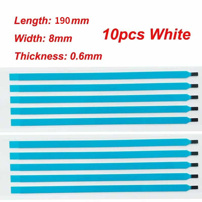 10 Pull Tabs Stretch Release Adhesive Strips for LCD Screen Panel With Handle US