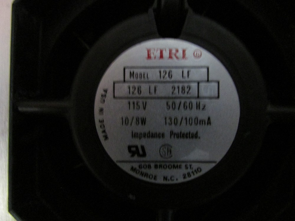 HP Hewlett Packard ETRI Cooling Fan Assembly for 3497A