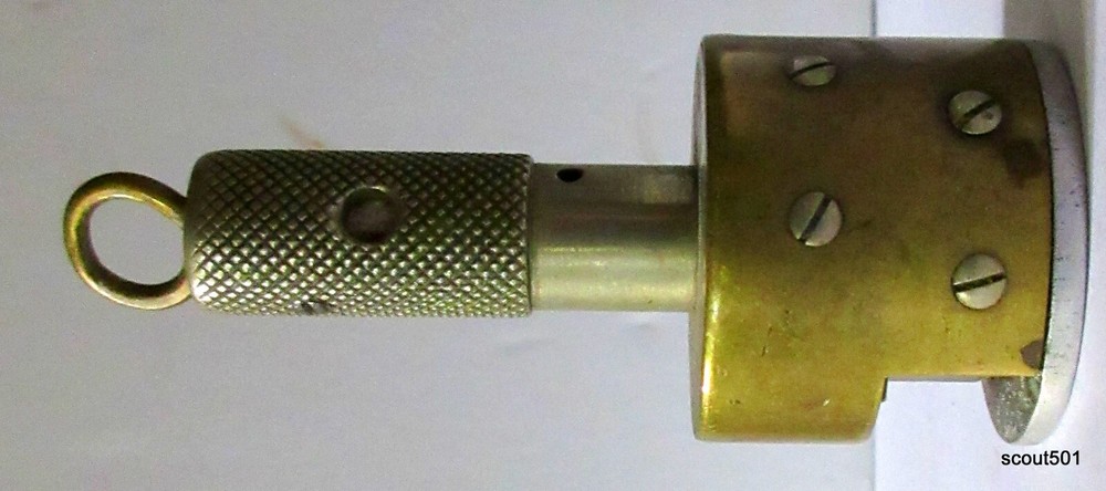 Vintage WWII E R Watts & Son London Light Refraction Optical Prism Device Tool