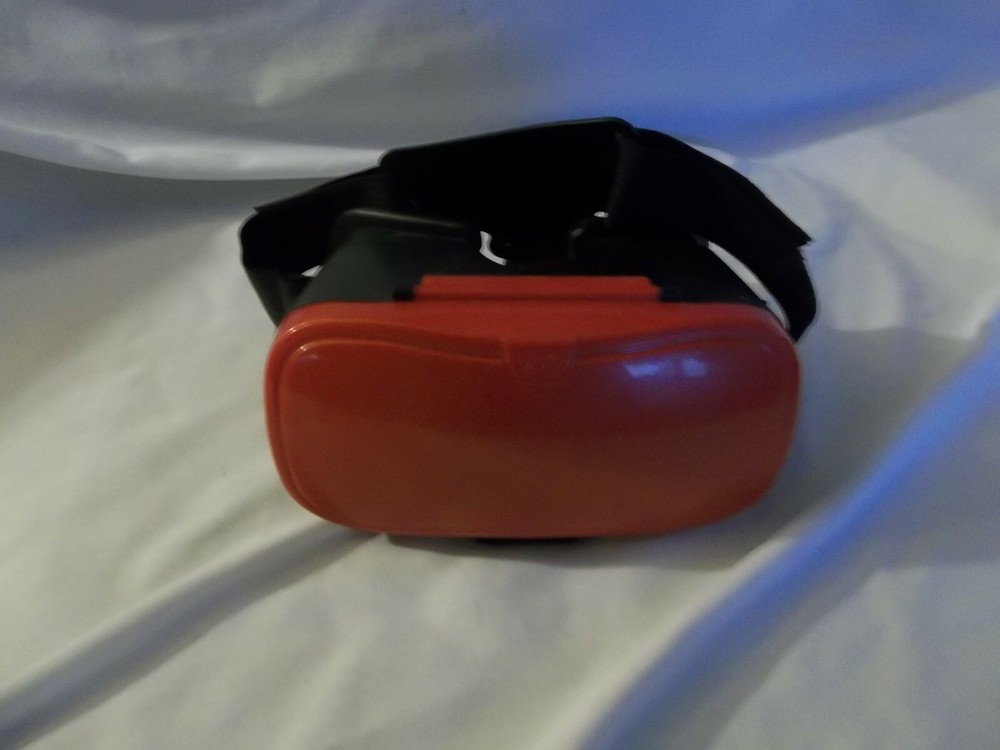 3D Virtual Reality VR Box Goggles- Red for Android iPhone Smartphone-Bin J