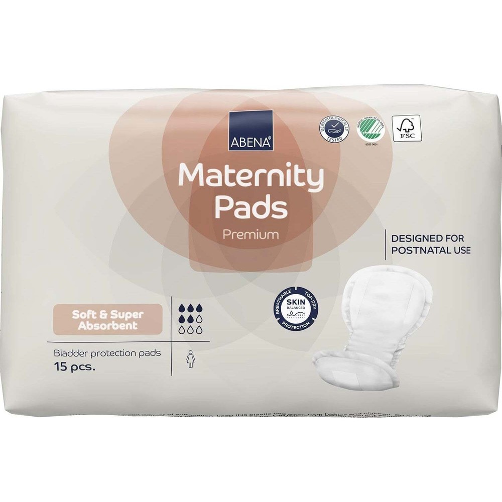 Abena Maternity Pads, Super