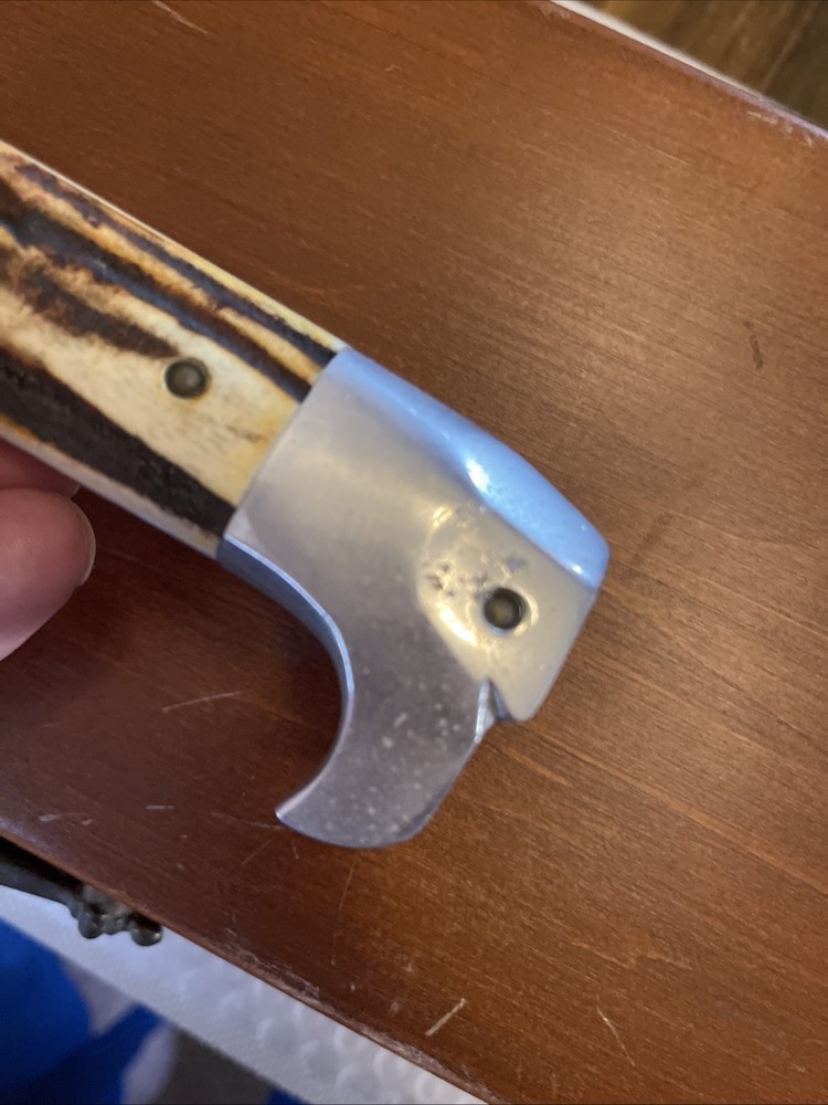 Case XX 1976 Bicentennial Double Eagle Hunter Fixed Blade Stag Knife NIB