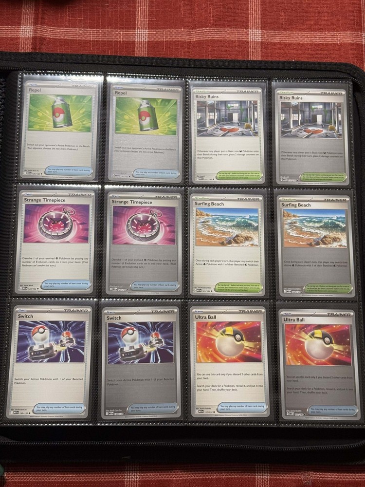 Mega Evolution 100% Base Set w/Binder