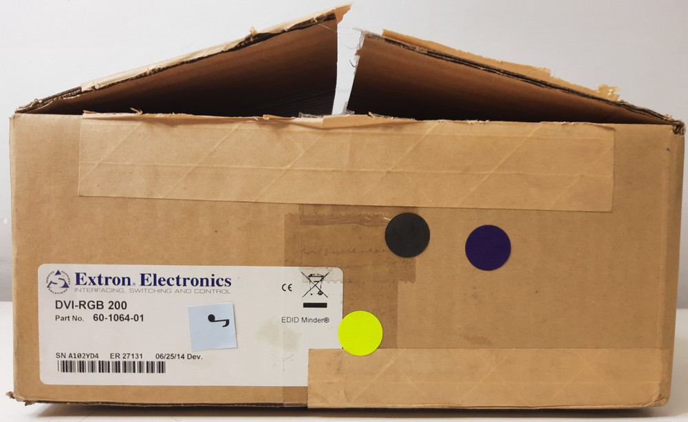 New Open Box Extron DVI-RGB 200