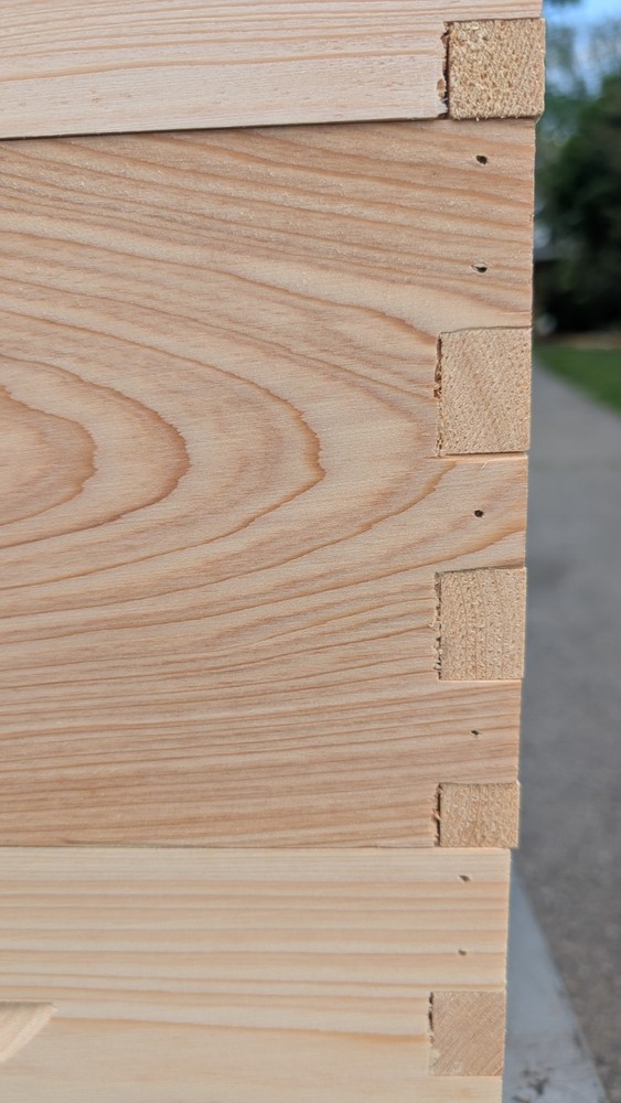 Beehive Bee Box Eight Frame Medium Honey Supers Cypress Langstroth